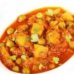 Potato & Green Pea Curry
