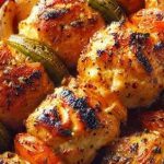 Chicken Kabob Salad
